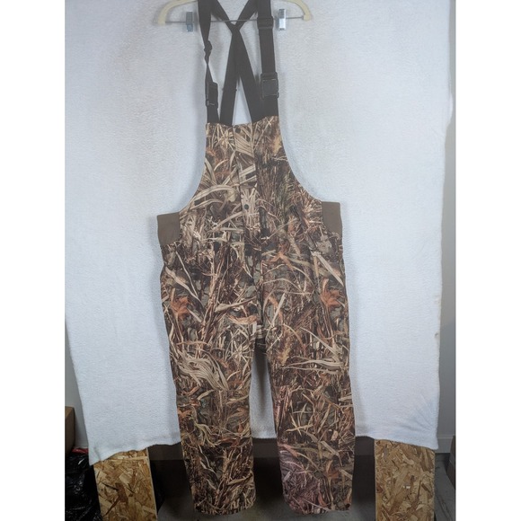 Wildfowler Pants Wildfowler Hunting Bibs Mens Size M Brown Wild 